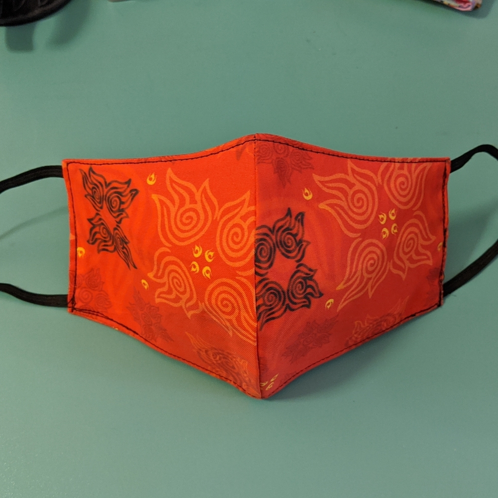 Women's Avatar last Airbender Fire Bender mask - Picture 2 of 5